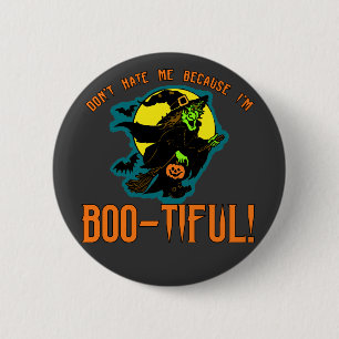 Badge Rond 5 Cm Drôle Huez-tiful les produits de sorcière