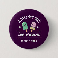 Drôle Ice Crème Diet Citation été chaud
