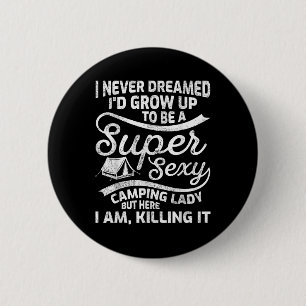 Badge Rond 5 Cm Drôle, je n'aurais jamais imaginé grandir Super Y 
