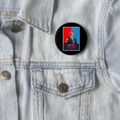 Badge Rond 5 Cm Drôle Joe Biden Pour Trump Élections 2024 Porte Un (En situation)