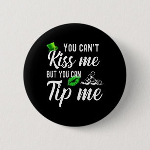 Badge Rond 5 Cm Drôle Jour de la Saint Patrick Tee Mage Therapist