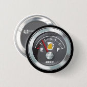 Badge Rond 5 Cm Drôle - mesure haute de Fill'er de mètre de bière (Devant & derrière)