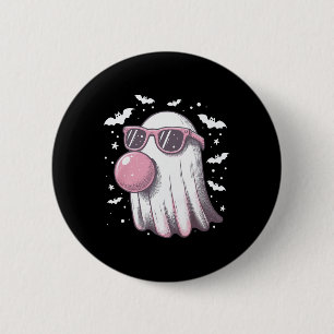Badge Rond 5 Cm Drôle mignon Filles Fantômes Halloween mignonne Fa