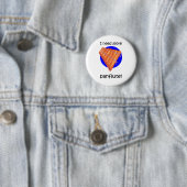 Badge Rond 5 Cm drôle plus de panflute (En situation)