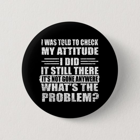 Badge Rond 5 Cm Drôle sarcastique citations introverti sarcasme hu (Devant)