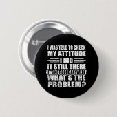 Badge Rond 5 Cm Drôle sarcastique citations introverti sarcasme hu (Devant & derrière)