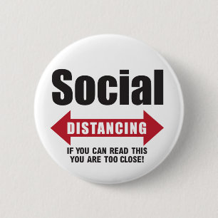 Badge Rond 5 Cm Drôle social