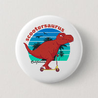 Drôle T-Rex Dinosaur équitation Scooter Scootersau