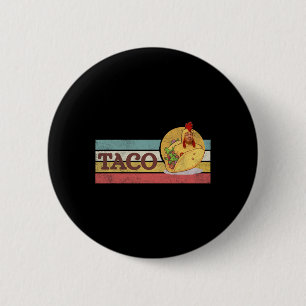 Badge Rond 5 Cm Drôle Taco Trump Toujours Abandonne T.a.c.o 3