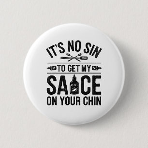 Badge Rond 5 Cm Drôle Tee - shirts Barbecues Pour Hommes Femmes Gr