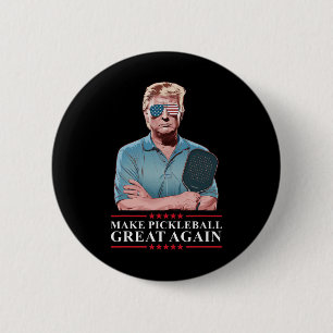 Badge Rond 5 Cm Drôle Trump Picklell Faire Picklell Grande Encore