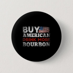 Badge Rond 5 Cm Drôle Whiskey Citer Us Drapeau Acheter American Dr