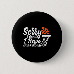 Badge Rond 5 Cm Drôles de phrases Désolé je ne peux pas J'ai un Sk