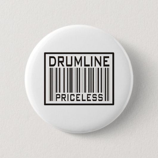 Badge Rond 5 Cm Drumline inestimable (Devant)