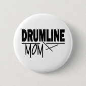 Badge Rond 5 Cm Drumline Maman (Devant)
