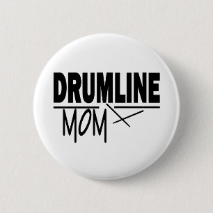 Badge Rond 5 Cm Drumline Maman