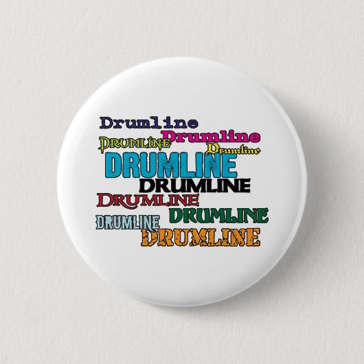 Badge Rond 5 Cm Drumline multi (Devant)