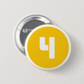 Badge Rond 5 Cm ## du ## 4 (Devant & derrière)