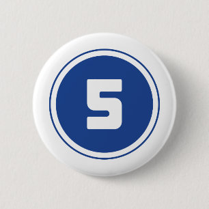 Badge Rond 5 Cm ## du ## 5