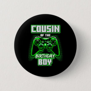 Badge Rond 5 Cm Du garçon d'anniversaire correspondant à la famill