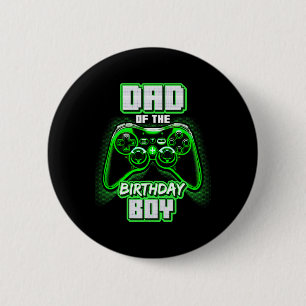 Badge Rond 5 Cm Du Jeu Vidéo Correspondant Garçon Anniversaire P