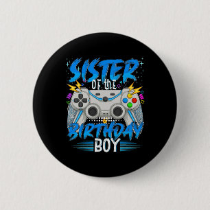 Badge Rond 5 Cm Du Jeu Vidéo Enfant Anniversaire Gamer Boys