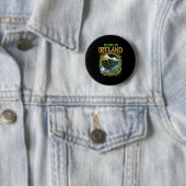 Badge Rond 5 Cm Dublin Irlande Souvenir Falaises marines Vacances  (En situation)