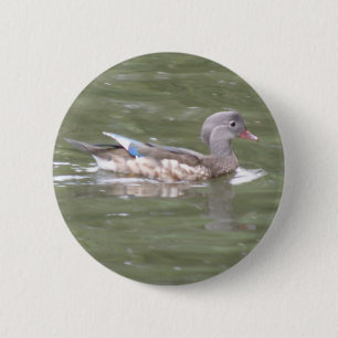 Badge Rond 5 Cm Duck on the Lake Button