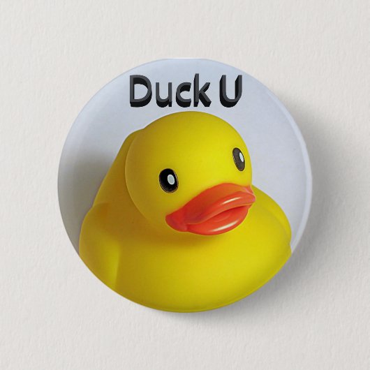 Badge Rond 5 Cm Duck U (Devant)