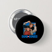 Badge Rond 5 Cm Dumb Et Dumber - Lloyd Christmas Et Harry Dunne (Devant & derrière)
