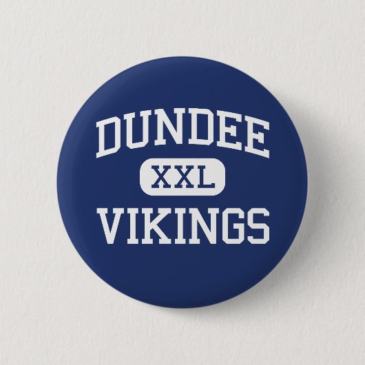 Badge Rond 5 Cm Dundee - Vikings - lycée - Dundee Michigan (Devant)