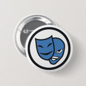Badge Rond 5 Cm Duperie (Devant & derrière)