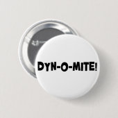 Badge Rond 5 Cm Dyne-o-acarides ! (Devant & derrière)