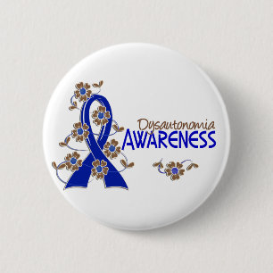 Badge Rond 5 Cm Dysautonomie de la conscience 6