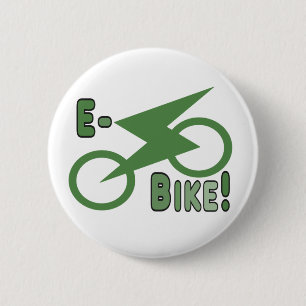Badge Rond 5 Cm E-Bike !