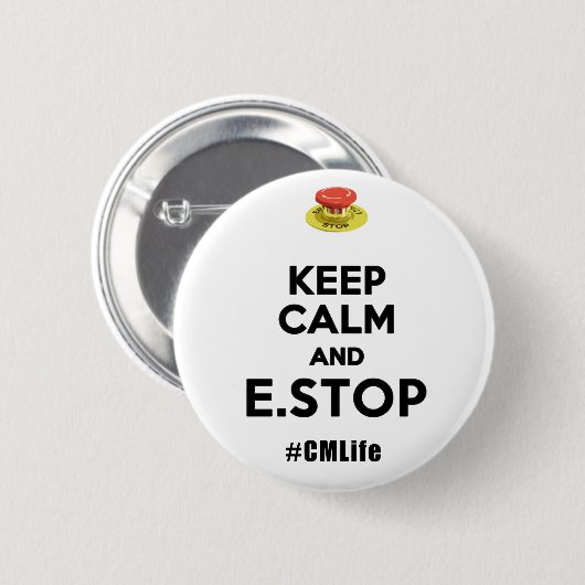 BADGE ROND 5 CM E STOP (Devant & derrière)