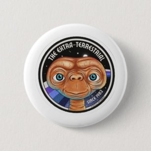 Badge Rond 5 Cm E.T. Le Terrestre Extra Depuis 1982