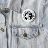BADGE ROND 5 CM E.W.F. INC. - BOUTONS DU MONDE (En situation)