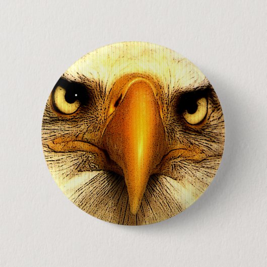 Badge Rond 5 Cm Eagle (Devant)