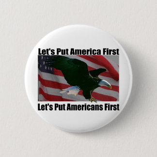 Badge Rond 5 Cm Eagle sur le bouton de patrouille