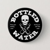 Badge Rond 5 Cm Eau en bouteille (Devant)