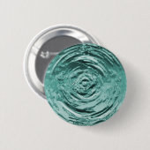 Badge Rond 5 Cm Eau Turquoise (Devant & derrière)