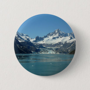 Badge Rond 5 Cm Eaux glaciaires de l'Alaska