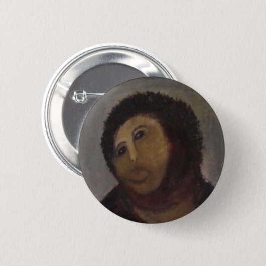 Badge Rond 5 Cm Ecce homo (Devant & derrière)