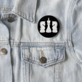 Badge Rond 5 Cm Échecs (En situation)