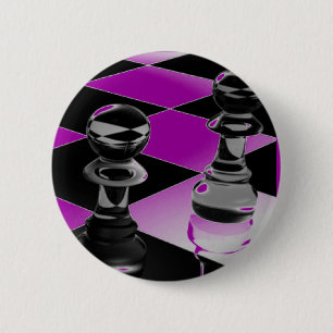 Badge Rond 5 Cm Échecs