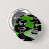 Badge Rond 5 Cm Échecs (Devant & derrière)