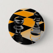 Badge Rond 5 Cm Échecs (Devant)