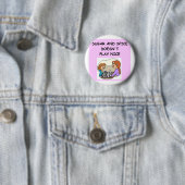 Badge Rond 5 Cm échecs (En situation)