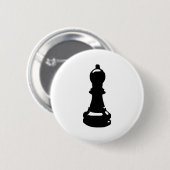 Badge Rond 5 Cm Échecs - gage (Devant & derrière)